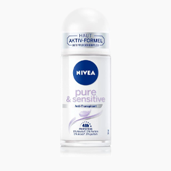 Desodorante Nivea pure & sensitive mujer